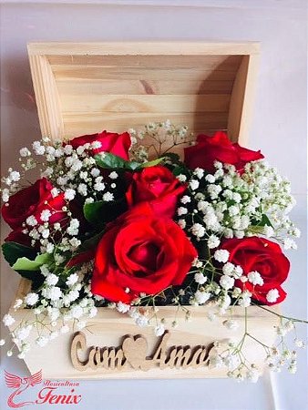 Encanto de Rosas Vermelhas