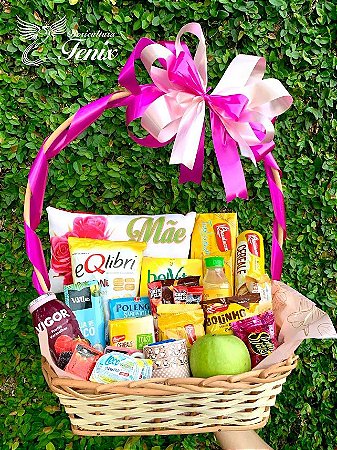 Cesta de Café da Manhã Radiante para Mãe