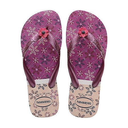 havaianas rosa ballet