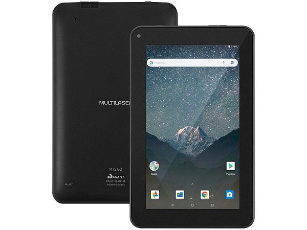 Tablet Multilaser M7S GO 7” Wi-Fi 16GB Android 8.1 - Quad-Core