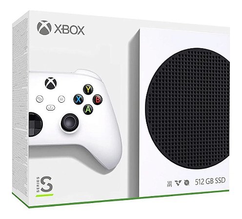 Console Microsoft Xbox Series S 512GB - Branco