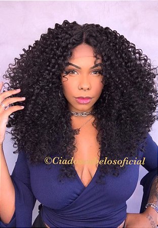 lace front wig afro