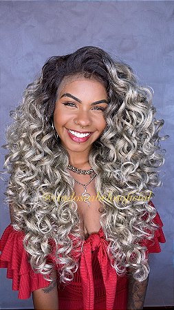 Boring cling assign Peruca lace front fibra premium Narciso Loiro platinado STRELL - Cia dos Cabelos - Tudo para seus Cabelos: Perucas, Próteses, Apliques e Acessórios Boring cling assign Peruca lace front fibra premium Narciso Loiro platinado STRELL - Cia dos Cabelos - Tudo para seus Cabelos: Perucas, Próteses, Apliques e Acessórios