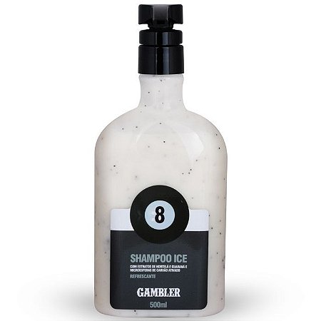 Shampoo Ice Refrescante Bola 8 500ml - Ação Anti-Caspa