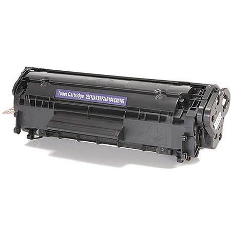 Toner HP Q2612A | 12A - Impressora HP 1010 | 1015 | 1018 | Preto Compa -  Cia Suprema - Sua loja de suprimentos na internet