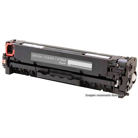 Toner CM2320 | CP2025 | M375 | M476 | M475 | M451 | M471 - CF380, CE410, CC530 - Preto