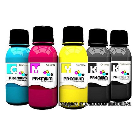 Kit Tinta Premium Recarga MG-7510, MG-5510, MG-6410, MG-7110, IP-7210, IX-6810