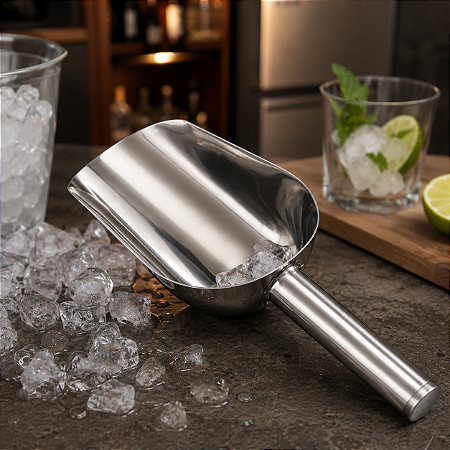Pegador Multiuso Inox 23,5cm para Cozinha e Churrasco