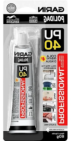 Selante PU 40 Garin 80g + Bico Aplicador Profissional
