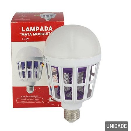 Lâmpada Mata Mosquito 15W 110V Eficiente e Segura