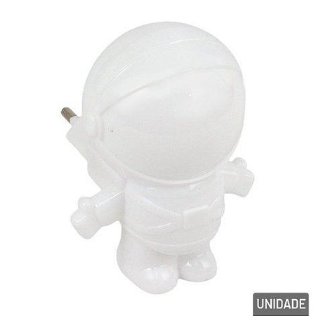 Luminária Tomada Astronauta Bivolt Colorida