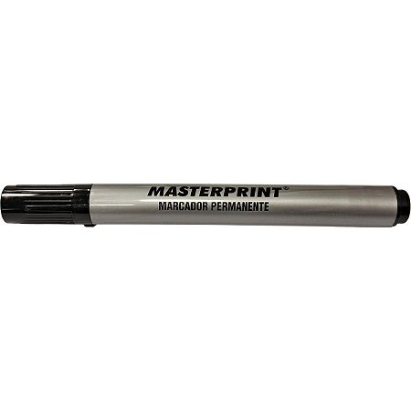 Pincel Marcador Permanente Preto Masterprint MP 615