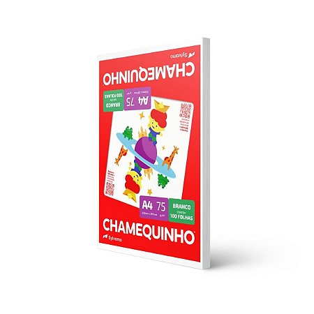 Papel Sulfite A4 Chamequinho 100 Folhas
