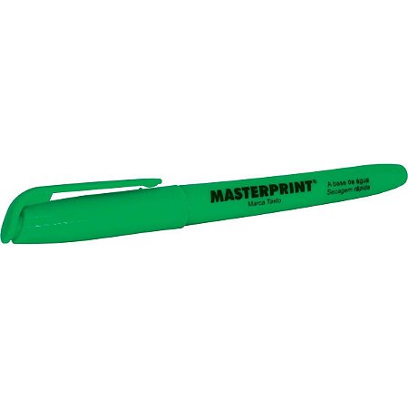 Caneta Marca Texto Verde Masterprint MP 612