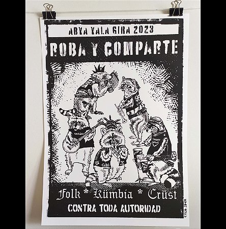 Serigrafia - Roba y Comparte