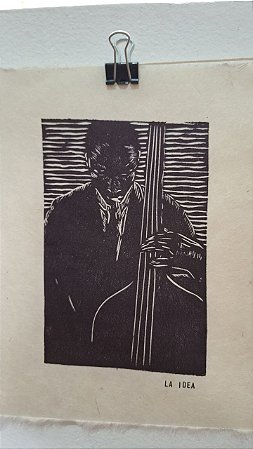 Linoleogravura - Sam Jones