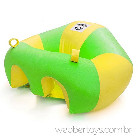 ASSENTO PARA BEBÊ – POLTRONA BABY CHAIR – ALMOFADA VERDE / AMARELA