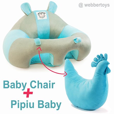 ALMOFADA BEBÊ - BABY CHAIR + GALINHA ALMOFADA MULTIFUNCIONAL