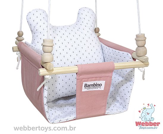 BALANÇO SENSORIAL -  ALMOFADA BRANCA ANCORA