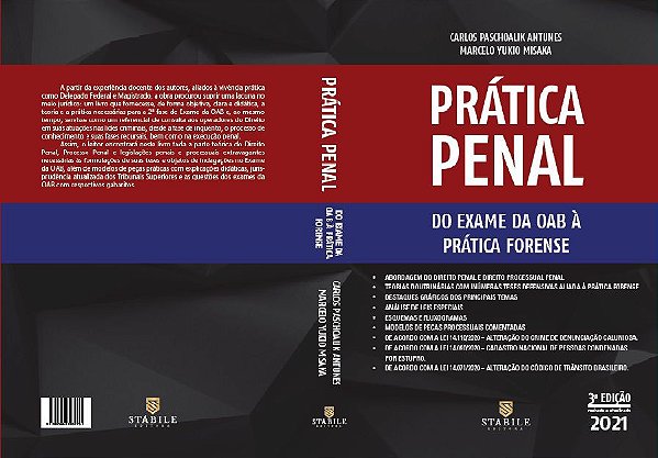 Prática Penal: do exame da OAB à prática forense-3a. Edição