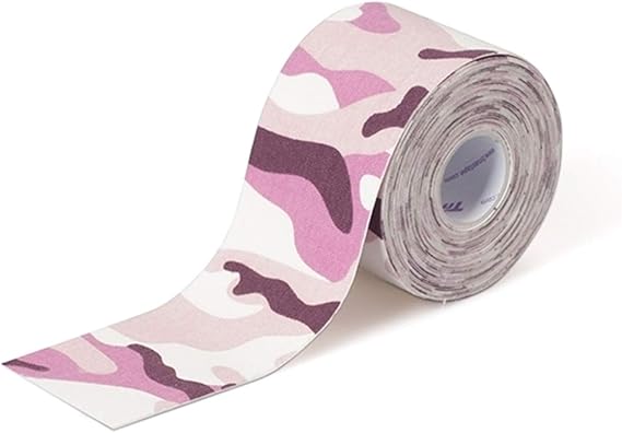 Fita Kinésio Bandagem 5cm x 5m Tmax - CrossTape Rosa