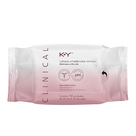 KY CLINICAL LENCO INTIMO C/16 UNIDADES