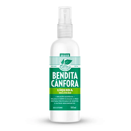Cânfora Líquida Spray Bendita Cânfora 100ml