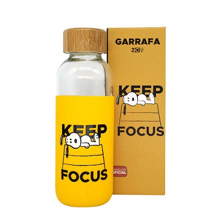 Garrafa Eco 450ml Snoopy - Keep Focus