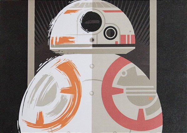 Placa Decorativa Star Wars - BB-8