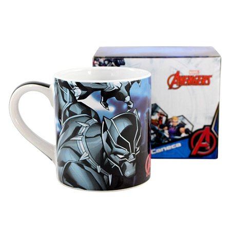 Caneca 470ml Pantera Negra