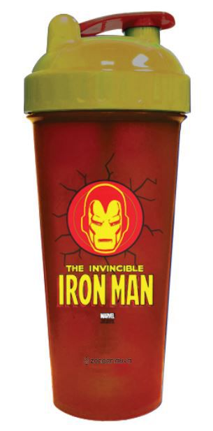 Copo Shaker 600ml Marvel - Iron Man