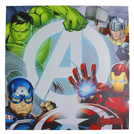 Quadro Canvas Marvel - Avengers Logo