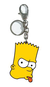 Chaveiro de Metal Simpsons - Bart