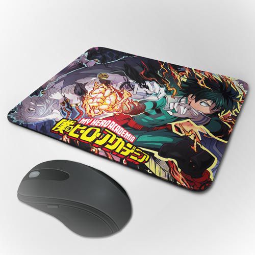 Mousepad Boku Hero Academy - Midoriya vs Tomura Shigaraki