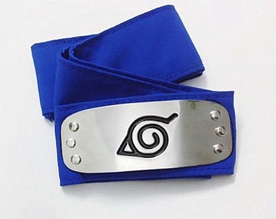 Naruto - Bandana Azul Aldeia da Folha Adulto