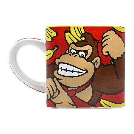 Caneca Cubo 300ml Donkey Kong