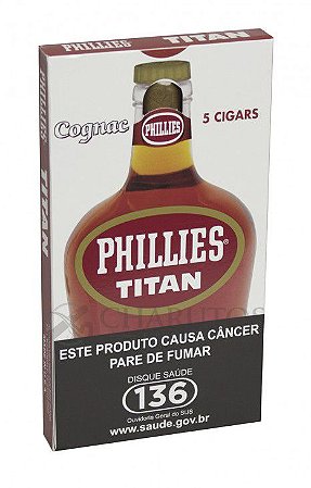 Charuto Titan Conhaque Cx