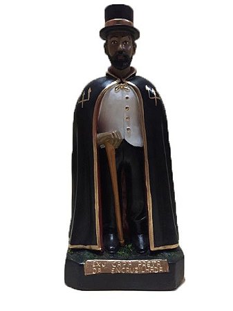 Imagem Exú Capa Preta 20 Cm