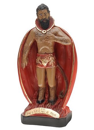 Imagem Exú Destranca Ruas 20 Cm