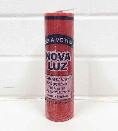 Vela 7 Dias 195 Gr Vermelha