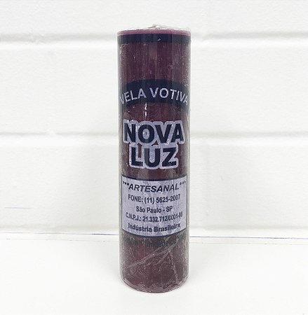 Vela 7 Dias 195 Gr Roxa