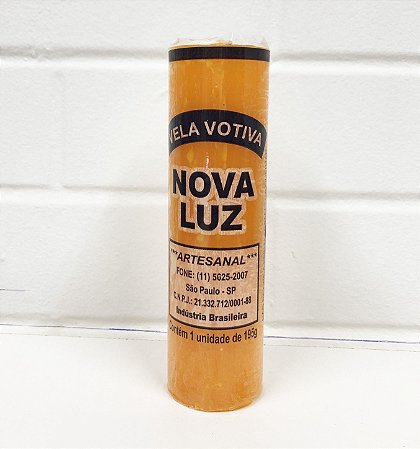 vela 7 Dias 195 Gr Laranja