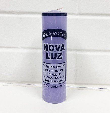 Vela 7 Dias 195 Gr Lilas