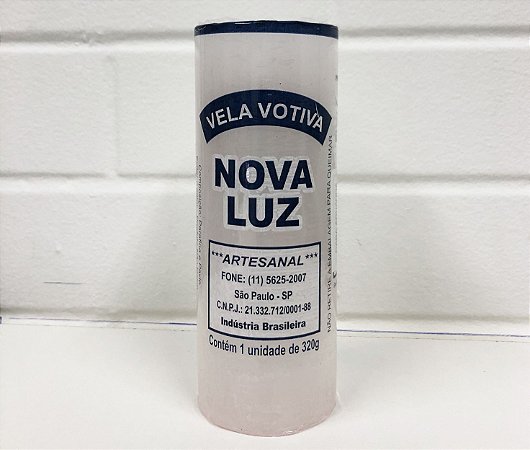 Vela 7 Dias 320 Gr Branca