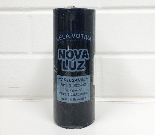 Vela 7 Dias 320 Gr Preta