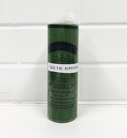 Vela 7 Dias 250 Gr 7 Ervas