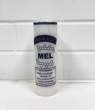 Vela 7 dias 250 gr Mel/Branca