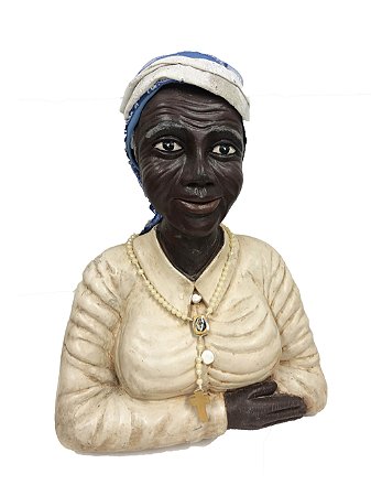 Busto Preta Velha - 30 Cm