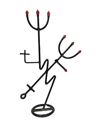 Ferramenta Pomba Gira 2 Garfos - 35 Cm