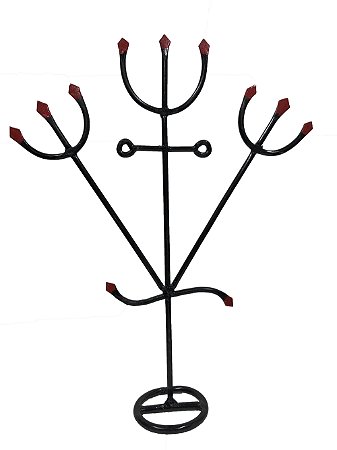 Ferramenta Pomba Gira 3 Garfos - 35 Cm